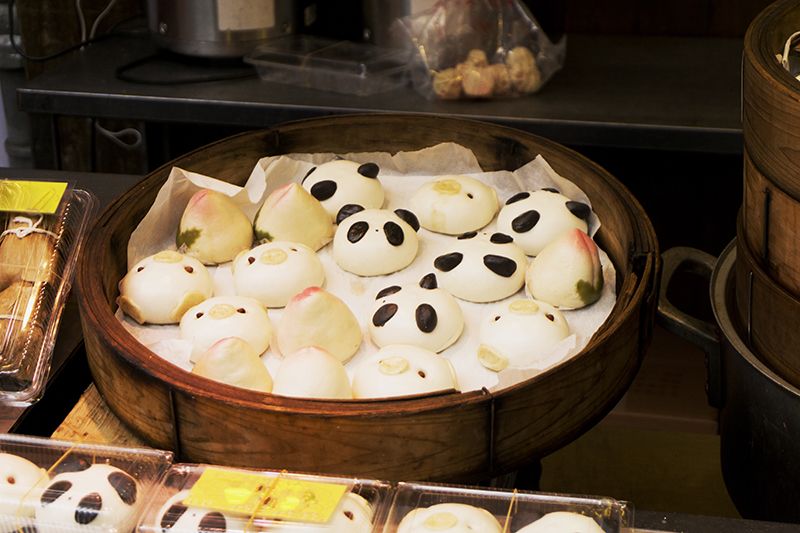 Bánh bao gấu Panda Bánh bao gấu Panda
